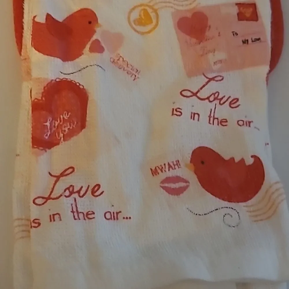Valentine  Themed Kitchen Towel/Potholder Set